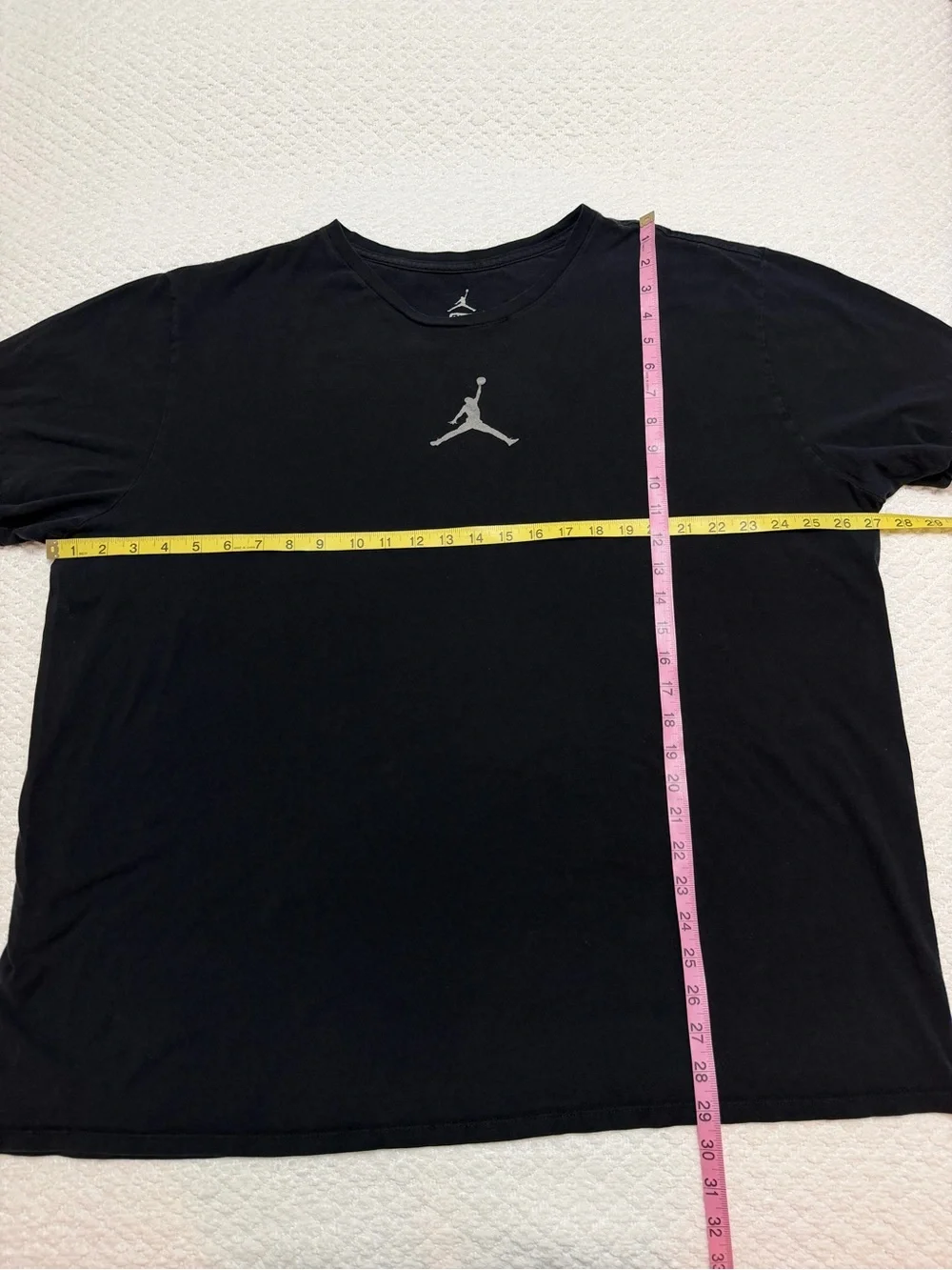 Nike Air Jordon Jump Man Front Jordan Air Back Black T-Shirt Men’s Size 3XL